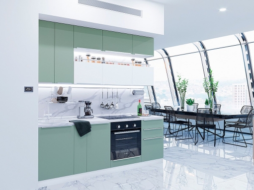 Фьюжн Silky MintSilky White