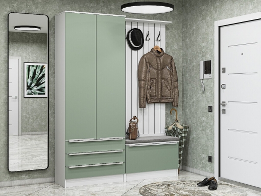 Стиль Silky MintБелый
