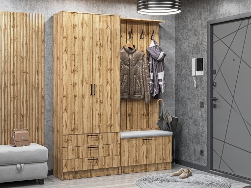 Стиль Wotan Oak S Дуб Вотан
